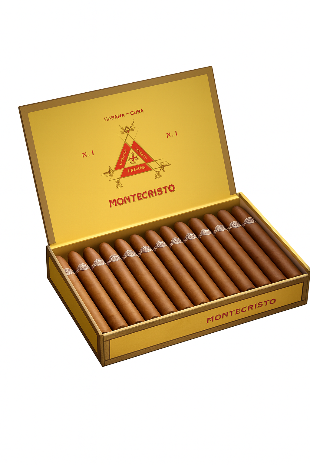 PUROS MONTECRISTO NUMERO 2 - 25 UNIDADES (CAJA)