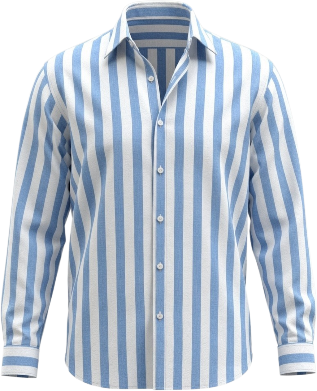 Conjunto Riviera Celeste – Camisa Rayas Premium + Pantalón Beige Slim Fit