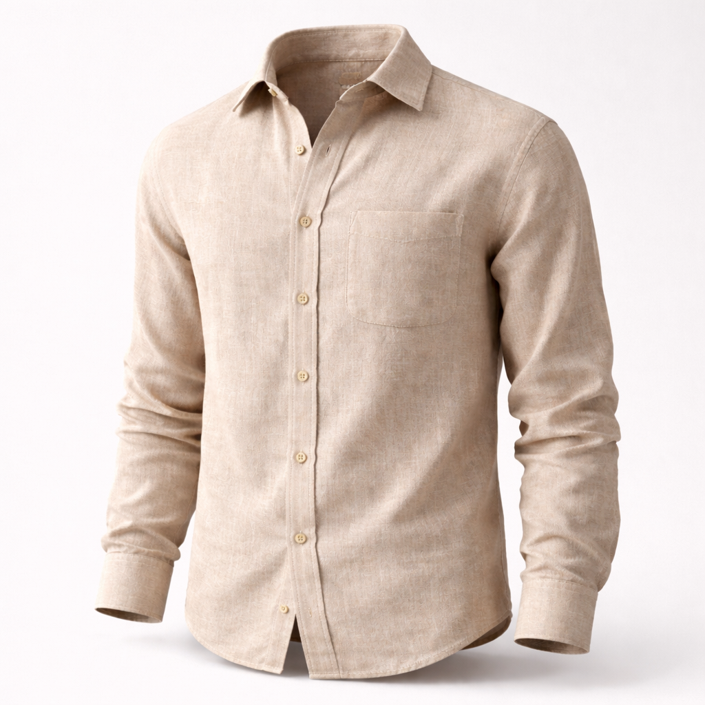 Camisa de Lino – Elegancia Atemporal Calidad / Casa Prime