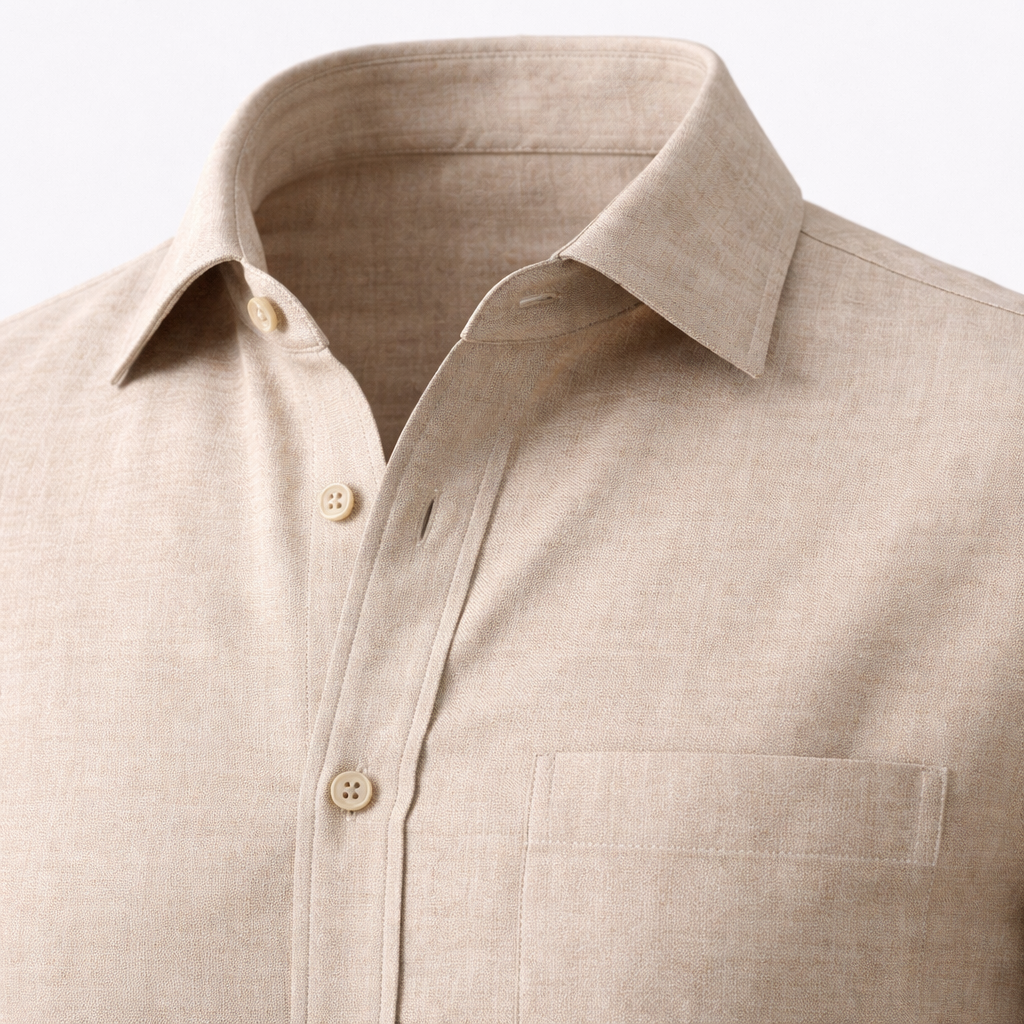 Camisa de Lino – Elegancia Atemporal Calidad / Casa Prime