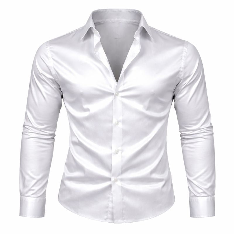 Camisa Satén Alta Gama | Elegancia Técnica y Confort Premium